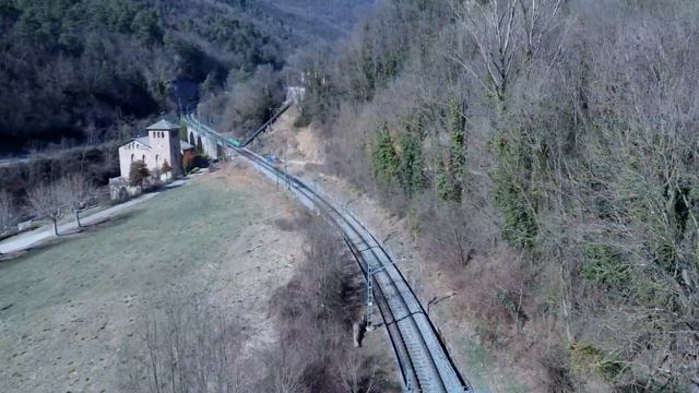 Train track & abandoned halt [FIMI X8 SE] смотреть онлайн