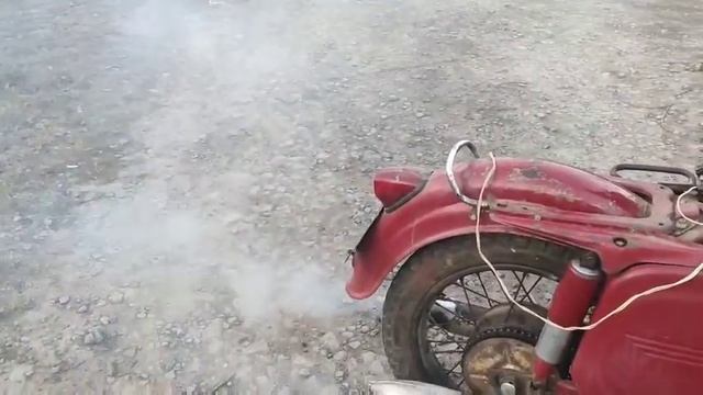 Мотоцикл Ява 350 typ 360 спустя 18 лет простоя. Jawa 350 typ 360 смотреть онлайн