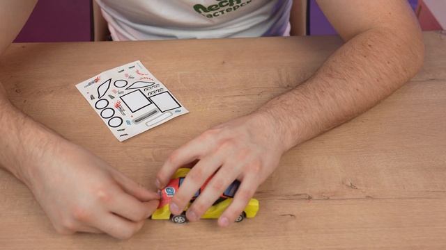 9344193 Деревянный конструктор «Создай машинку» смотреть онлайн