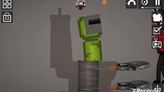 звуки СКИБИДИ ТУАЛЕТА с 4я пилами но в melon playground смотреть онлайн