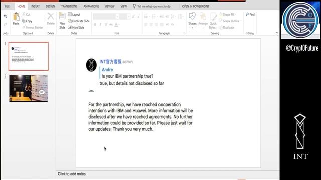 Internet Node Token (INT) - Severely Undervalued Cryptocurrency - Chinese IOTA смотреть онлайн