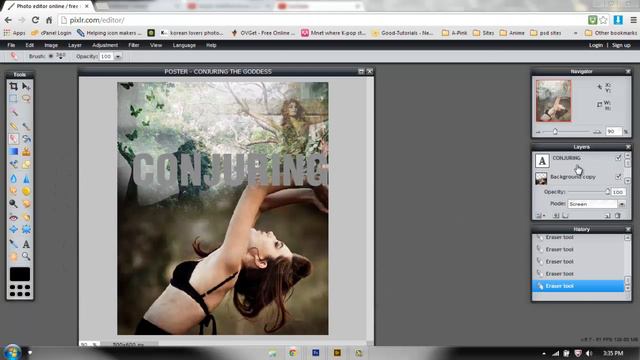 [PIXLR TUTORIAL] CONJURING THE GODDESS смотреть онлайн