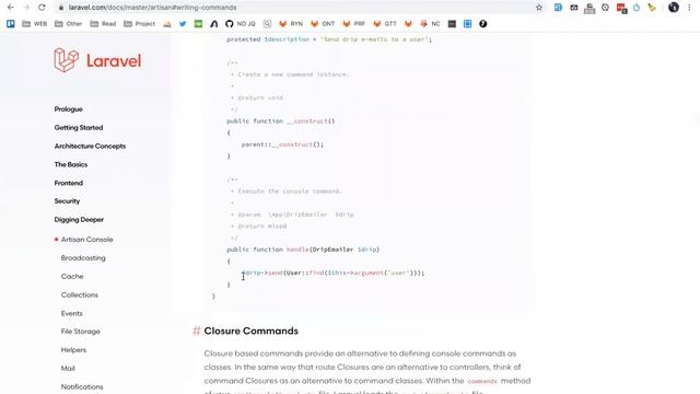 18 Creating artisan console смотреть онлайн