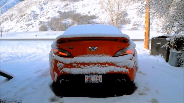Genesis coupe 2013 3.8 V6 ARK Exhaust смотреть онлайн