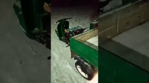 Муравей с двигателем  от мотоблока небольшой обзорчик