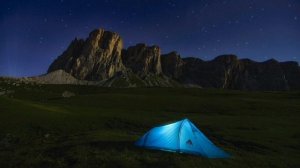 Ночёвка в горах звук ночи, шум ветра УСНЕТЕ ЧЕРЕЗ 15 МИНУТ