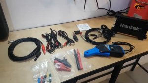 Hantek 6074BE Automotive oscilloscope. unboxing and automotive capturing.
