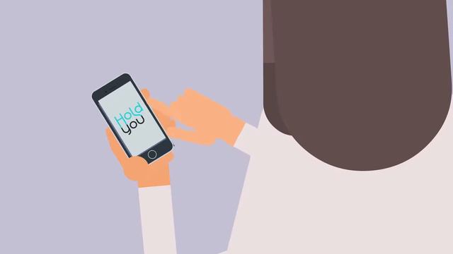 Онлайн помощь это реально с приложение HoldYou v1 Создан анимацинный ролик студией анимации Marvil смотреть онлайн
