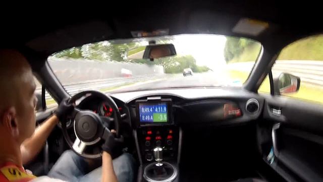 Nürburgring BTG 22.06.2016 Toyota GT86 8:49,50 смотреть онлайн