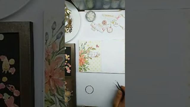 Детский мини альбом / Делаем разворот с конвертом. смотреть онлайн