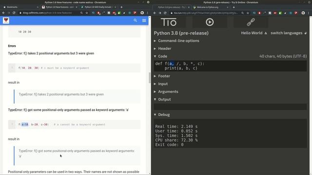 May 2020: Whats new in Python 3.8. Newest features. смотреть онлайн