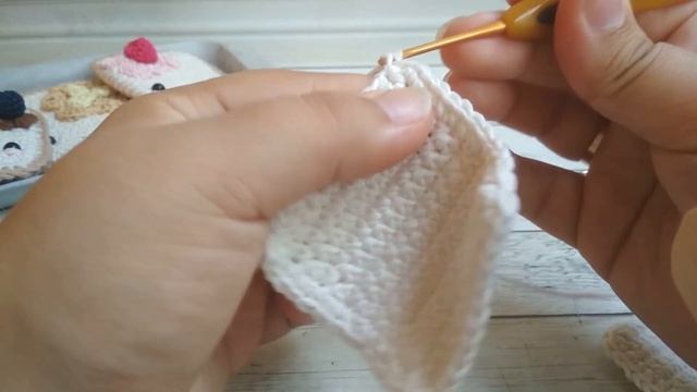 Амигуруми тост крючком \ Вязаные продукты мастер-класс