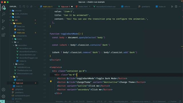 shadcn/ui for Vue.js смотреть онлайн