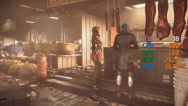 AMD Radeon RX 460 -- Intel Core 2 Quad Q6600 -- Deus Ex Mankind Divided FPS Test смотреть онлайн