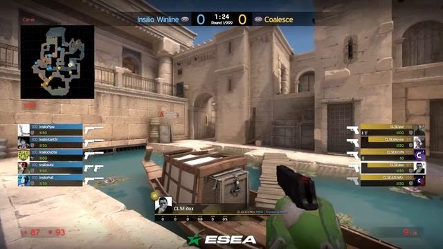 [RU] Insilio [0] VS Coalesce [1] (BO3) - ESEA Advanced PLAY-OFF - Прямая трансляция смотреть онлайн