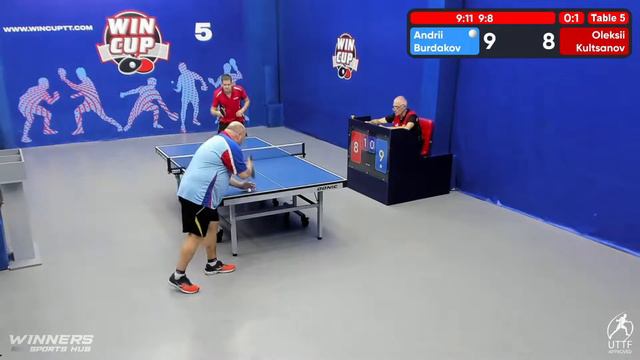 10:30 Andrii Burdakov 3-1 Oleksii Kultsanov South 2 WIN CUP 08.10.2022 WINCUP | TABLE TENNIS смотреть онлайн