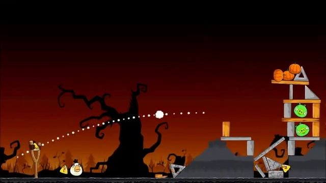 Official Angry Birds Seasons Walkthrough Trick or Treat 2-3 смотреть онлайн