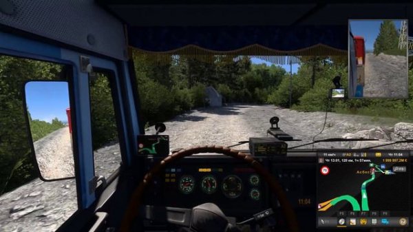 ETS 2. 1.49. SIBIRMAP 2.7.0 MOD. THE BIGGEST CAREER IN THE GAME. 27 TONN GRAVEL ON KAMAZ 54-64-65.