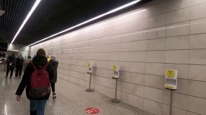 Метро ЦСКА-ТЦ Авиапарк!Робот варит кофе???