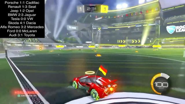 Porsche - Cadillac | 2. Spieltag | Rocket League