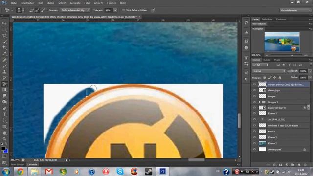 Windows 8 Desktop Design |by Destrux смотреть онлайн