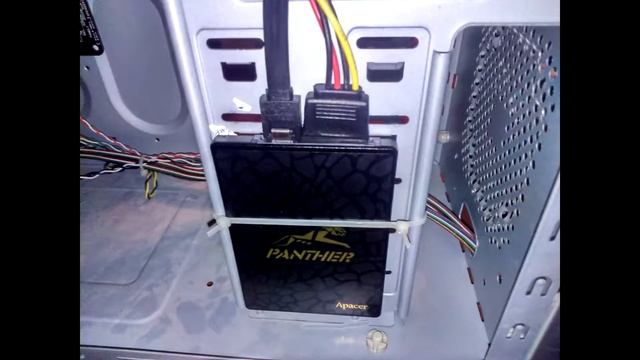 SSD диск Panther 120 GB от TM Apacer, его установка и скорость загрузки ПК смотреть онлайн