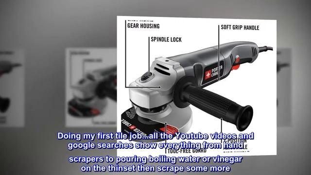 PORTER-CABLE Angle Grinder Tool, 4-1/2-Inch, 7.5-Amp (PC750AG) смотреть онлайн