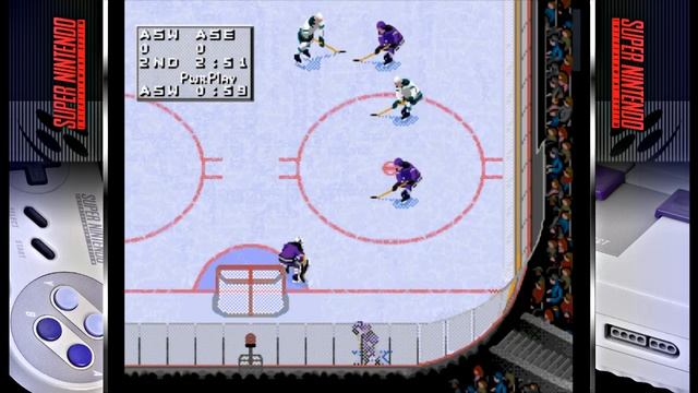 NHL 98 (Super Nintendo) - Western Conference at Eastern Conference смотреть онлайн