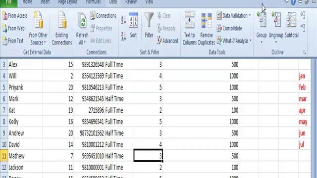 Expand And Collapse The Ribbon Excel Video Tutorials In Hindi  - WWW.LSOIT.COM