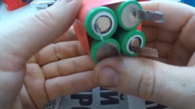 Переделка аккумуляторной батареи на Li-ion 14.4 v шуруповерт Makita 8281D смотреть онлайн