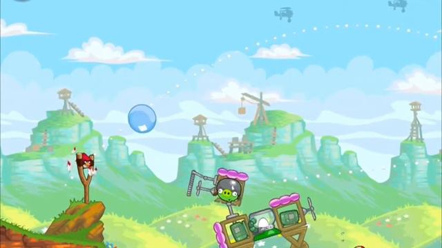 Angry Birds - Red's Mighty Feathers Level 7 - 3 Star Walkthrough | WikiGameGuides смотреть онлайн