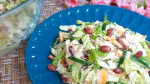 Попробовав этот Салат из пекинской капусты, вы приготовите его снова.