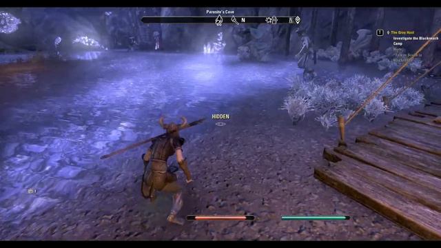 Elder Scrolls Online Greymoor Find Gray Host Plans Investigate Blackreach Camp смотреть онлайн