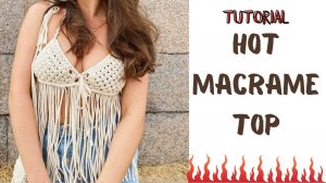 TUTORIAL: КАК плести Макраме ТОП
