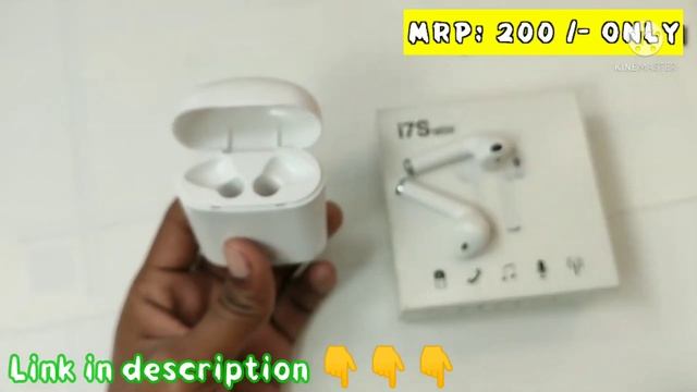 i7 tws earpods unboxing and review | wireless earphone | Apple earpods unboxing смотреть онлайн