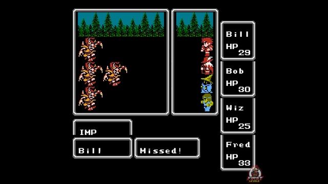 FINAL FANTASY (1987) // First Level // Nintendo Gameplay смотреть онлайн