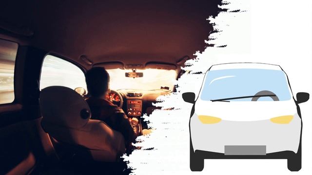 Звук из салона автомобиля - автомобиль / Белый шум для усыпления детей! Автомобильное путешествие смотреть онлайн