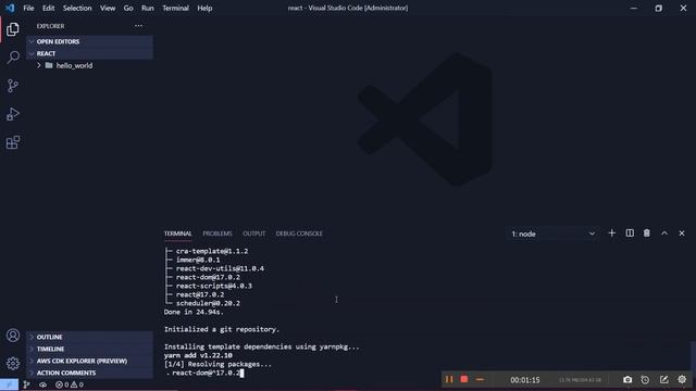 How to Install React App? Get Started With React. смотреть онлайн