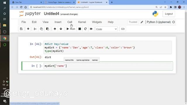 Python Programming Tutorial #7 Dictionary смотреть онлайн