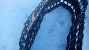 Самодельная гусеница.