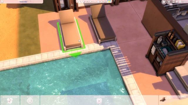 Desert Hotel & Restaurant | No cc | The sims 4 | Stop motion Speedbuild | Desert Luxe Kit смотреть онлайн