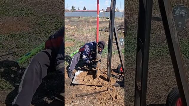 установка для мотобура смотреть онлайн