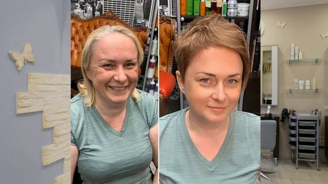 Стрижки для женщин после 60+ 2023 года / hair смотреть онлайн