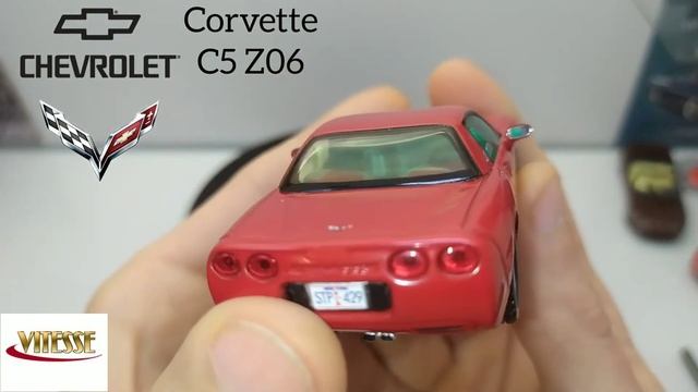 Единорог в мире моделей | Обзор Chevrolet Corvette C5 Z06 1:43 Vitesse | Limited Edition 1500 Pcs.