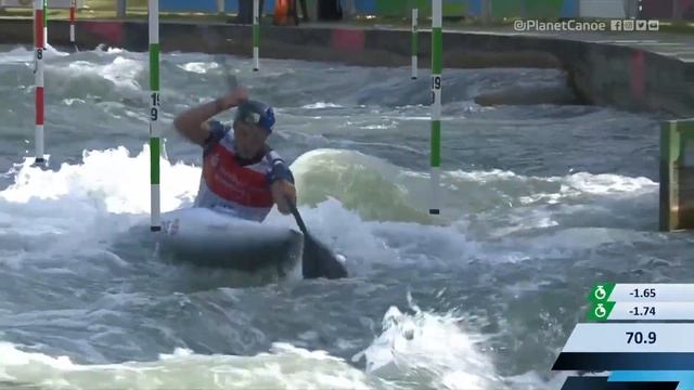Joseph Clarke Great Britain Final / 2023 ICF Canoe-Kayak Slalom World Cup Augsburg Germany смотреть онлайн