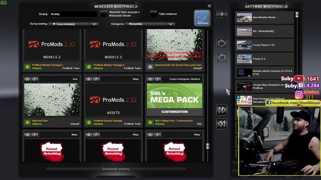 PEŁNY PORADNIK MODÓW do ETS2 + prezentacja (ProMods, Polska, Winter, Radio, HUD, etc.) смотреть онлайн