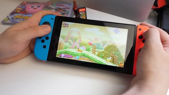ВО ЧТО ПОИГРАТЬ НА NINTENDO SWITCH? KIRBY STAR ALLIES И SPLATOON 2 #5 смотреть онлайн