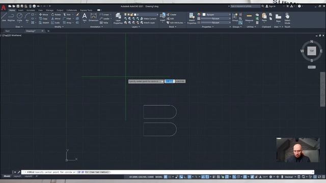 Mühendisler için AutoCAD Eğitimi - Ders 2 - 2 boyutlu çizim komutları смотреть онлайн