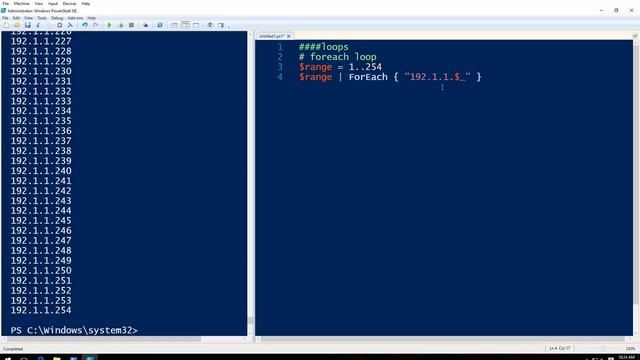 Powershell Lesson 8 loops [5] смотреть онлайн