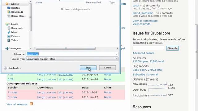 Installing Drupal 7 in Windows смотреть онлайн